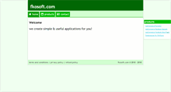 Desktop Screenshot of fkosoft.com