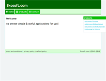 Tablet Screenshot of fkosoft.com